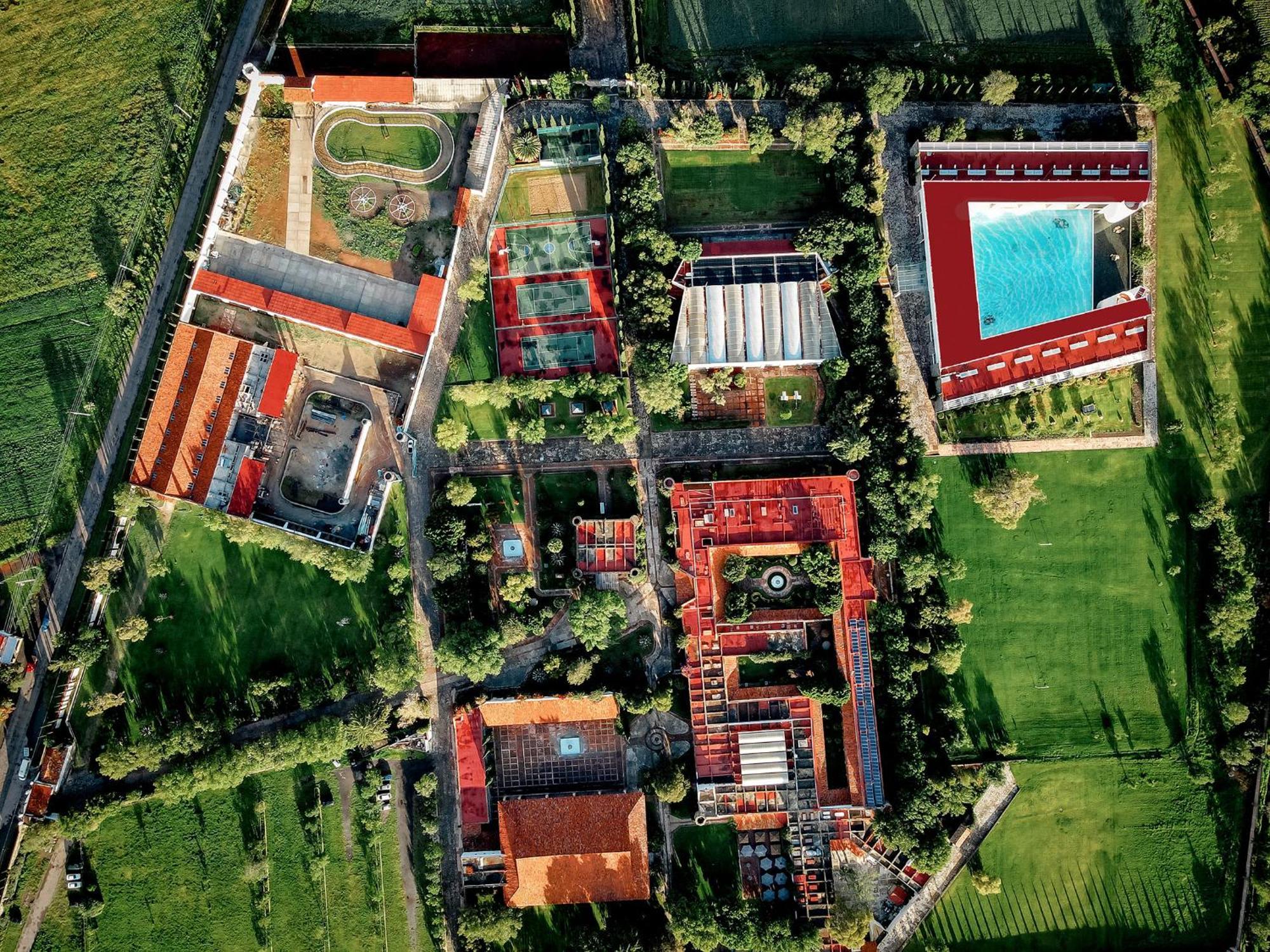 Hotel Hacienda Cantalagua Golf Contepec ภายนอก รูปภาพ